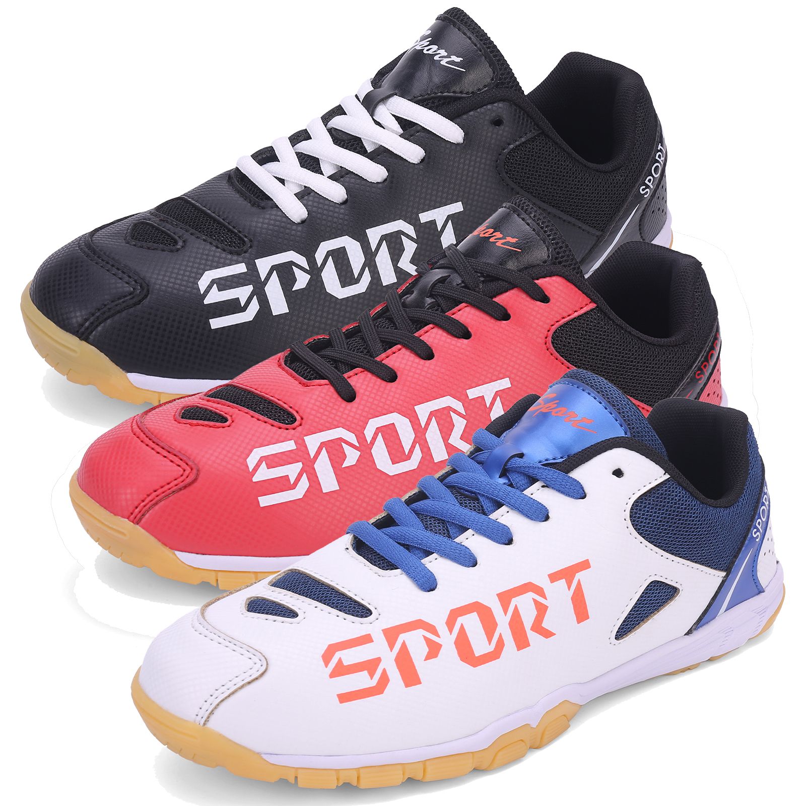 Luckyffa-전문가용 통기성 미끄럼 방지 스포츠 배드민턴 신발, 연인용 경량 럭셔리 아웃도어 스니커즈, 2022